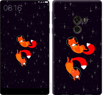 

Чехол Лисички в космосе для Xiaomi Mi MiX 870355