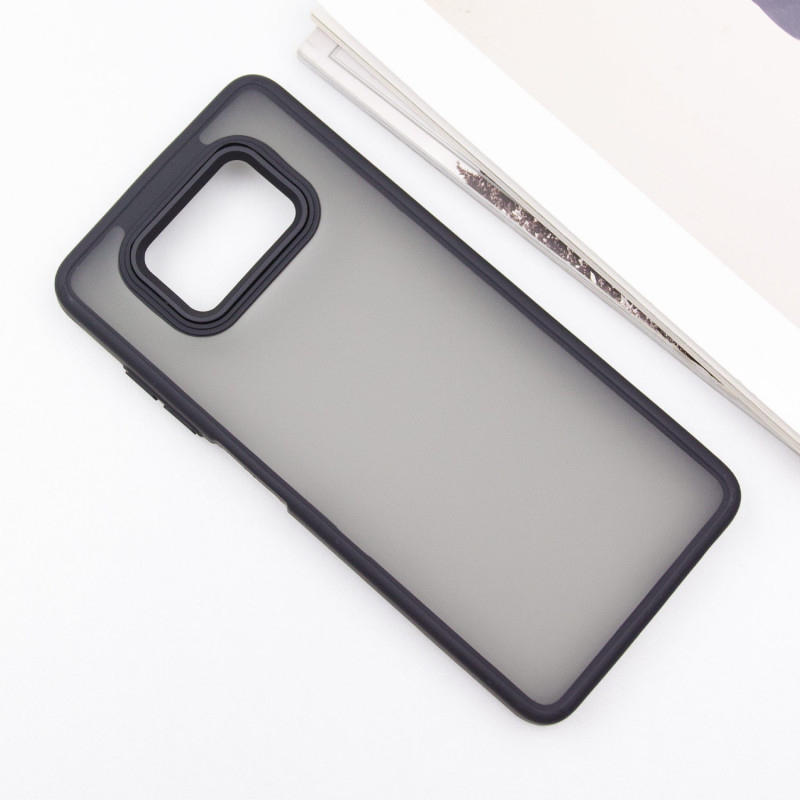 Фото Чохол TPU+PC Lyon Frosted на Xiaomi Poco X3 NFC / Poco X3 Pro (Black) на vchehle.ua