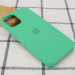 Фото Чехол Silicone Case (AA) для Apple iPhone 12 Pro / 12 (6.1") (Зеленый / Spearmint) на vchehle.ua