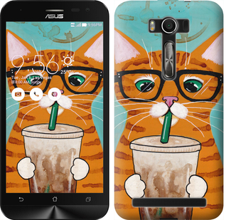 

Чохол Зеленоокий кіт в окулярах на Asus ZenFone 2 Laser ZE500KL 625478