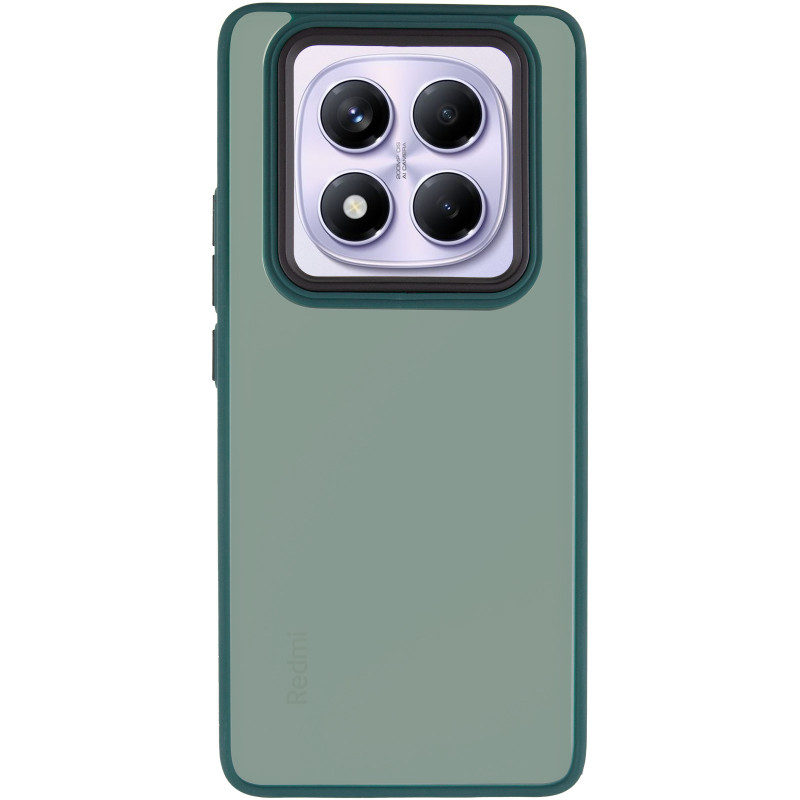 Фото Чехол TPU+PC Lyon Frosted для Xiaomi Redmi Note 14 Pro 4G (Green) на vchehle.ua