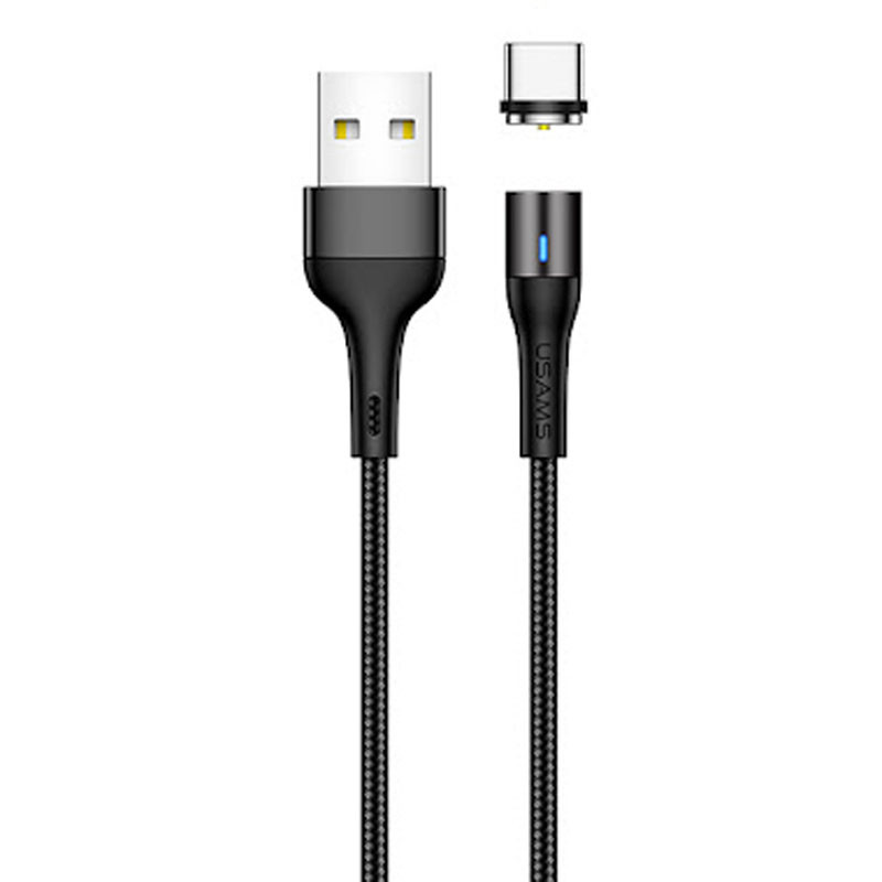 

Дата кабель USAMS US-SJ337 U29 Magnetic USB to Type-C (2m) (Чорний) 1179446