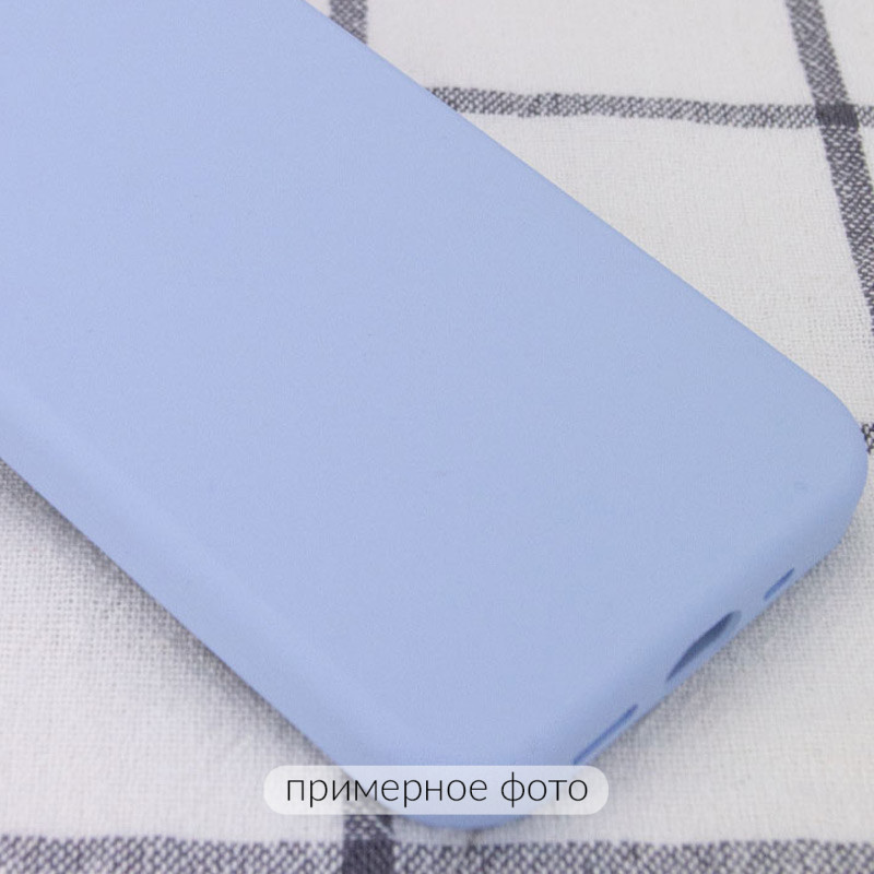 Фото Чехол Silicone Case Full Protective (AA) NO LOGO для Apple iPhone 16 (6.1") (Голубой / Lilac Blue) на vchehle.ua