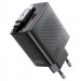СЗУ Acefast A110 GaN With Retractable Cable Type-C PD30W (1USB-C) (Black) в магазине vchehle.ua