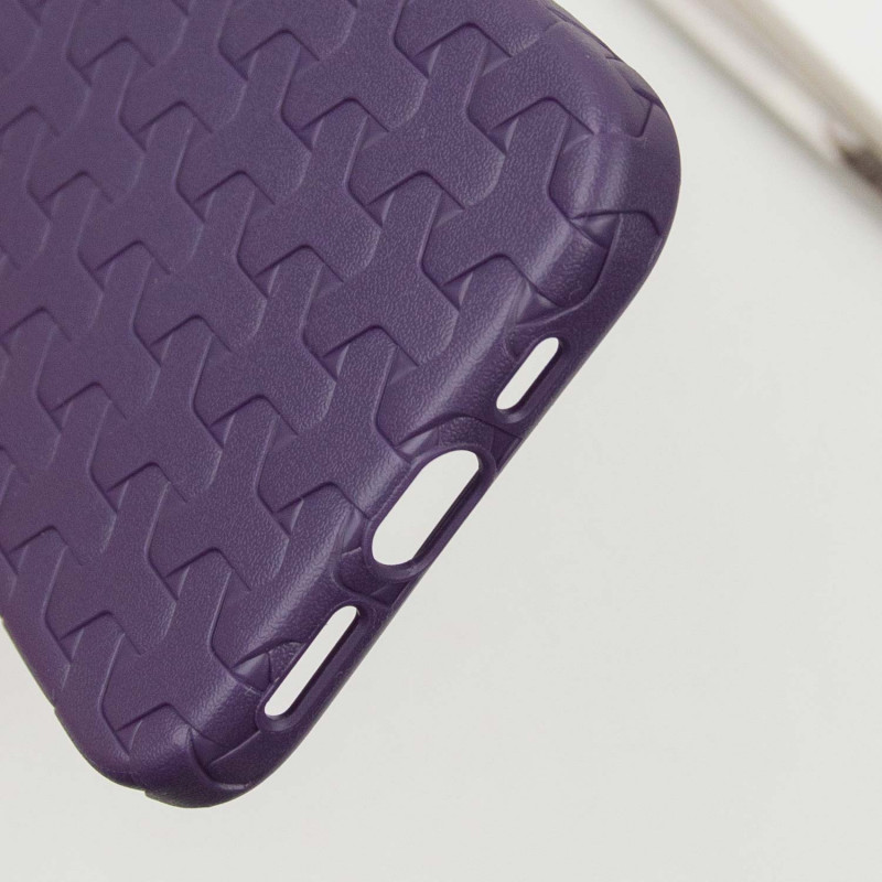 Заказать Чехол TPU Weaving для Apple iPhone 16 (6.1") (Purple) на vchehle.ua