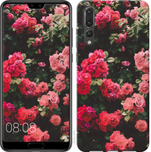 

Чехол Куст с розами для Vivo V15 pro 778485