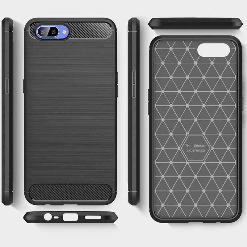 Фото TPU чохол Slim Series на OPPO A5 / A3S / AX5 / R15-NEO (Чорний) в маназині vchehle.ua