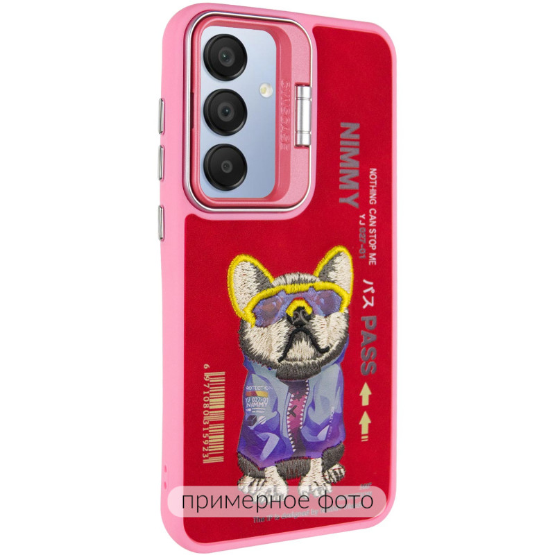 TPU+PC чехол Friends для Samsung Galaxy A06 (Pink Dog)