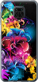

Чехол Абстрактные цветы для Xiaomi Redmi Note 9 Pro Max 1634057