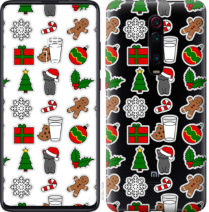 

Чехол Новогодний 16 для Xiaomi Redmi K30 876381