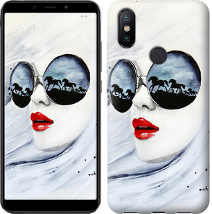 

Чохол Дівчина аквареллю для Xiaomi Mi A2 605307