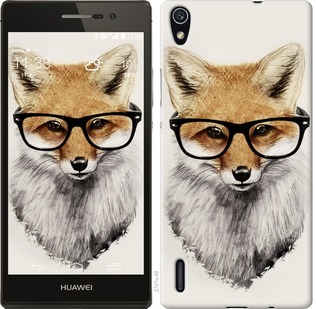 

Чехол Лис в очках для Huawei Ascend P7 634527