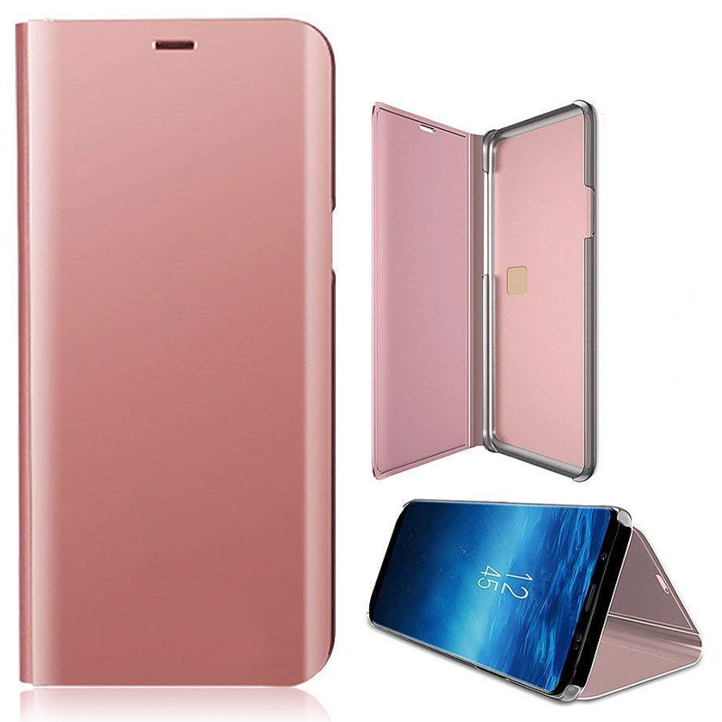 Чохол-книжка Clear View Standing Cover на Samsung Galaxy S10 Lite (Rose Gold) в магазині vchehle.ua