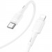 Фото Дата кабель Hoco X83 Victory PD 20W Type-C to Lightning (1m) (White) в маназині vchehle.ua
