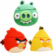 Силіконовий футляр Angry Birds series для навушників AirPods