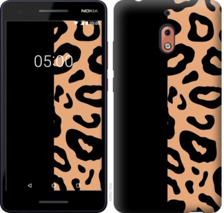 Чехол Пятна леопарда для Nokia 2.1
