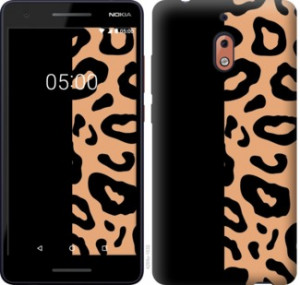 Чехол Пятна леопарда для Nokia 2.1