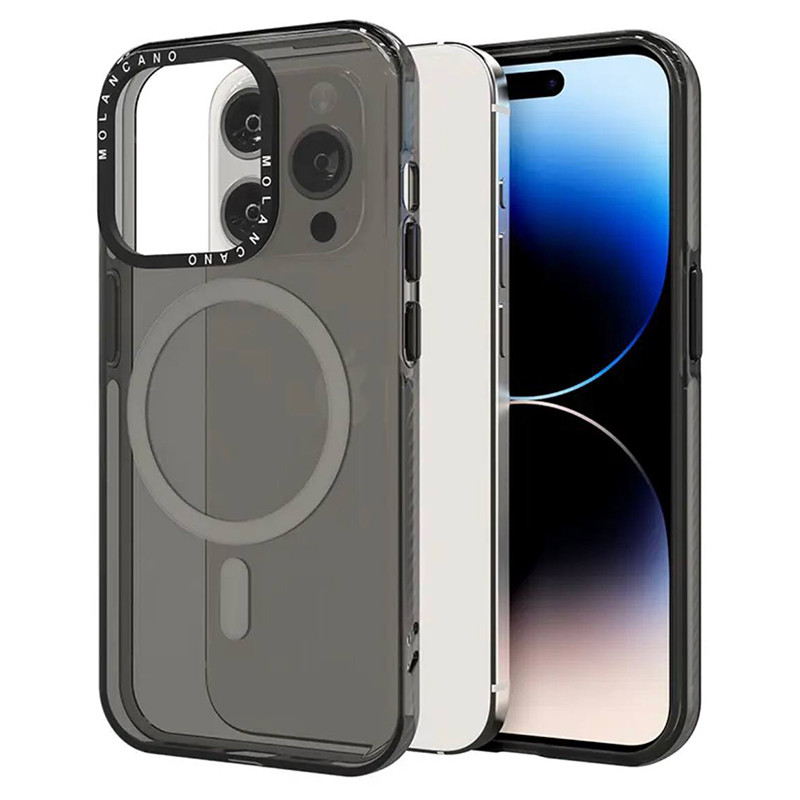 TPU чехол Molan Cano Magnetic Jelly для Apple iPhone 15 Pro Max (6.7") (Black) в магазине vchehle.ua