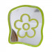 Держатель для телефона Popsocket Mirror is fun (Green flower)