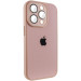 Фото Чохол TPU+Glass Sapphire Midnight на Apple iPhone 12 Pro (6.1") (Рожевий / Pink Sand) на vchehle.ua