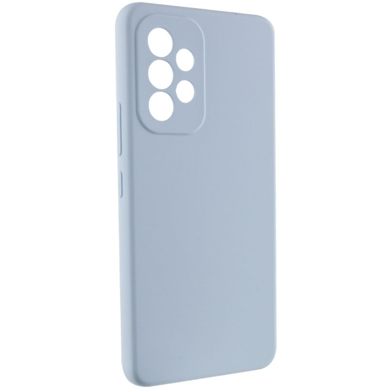 Фото Чехол Silicone Cover Lakshmi Full Camera (AAA) для Samsung Galaxy A33 5G (Голубой / Sweet Blue) на vchehle.ua