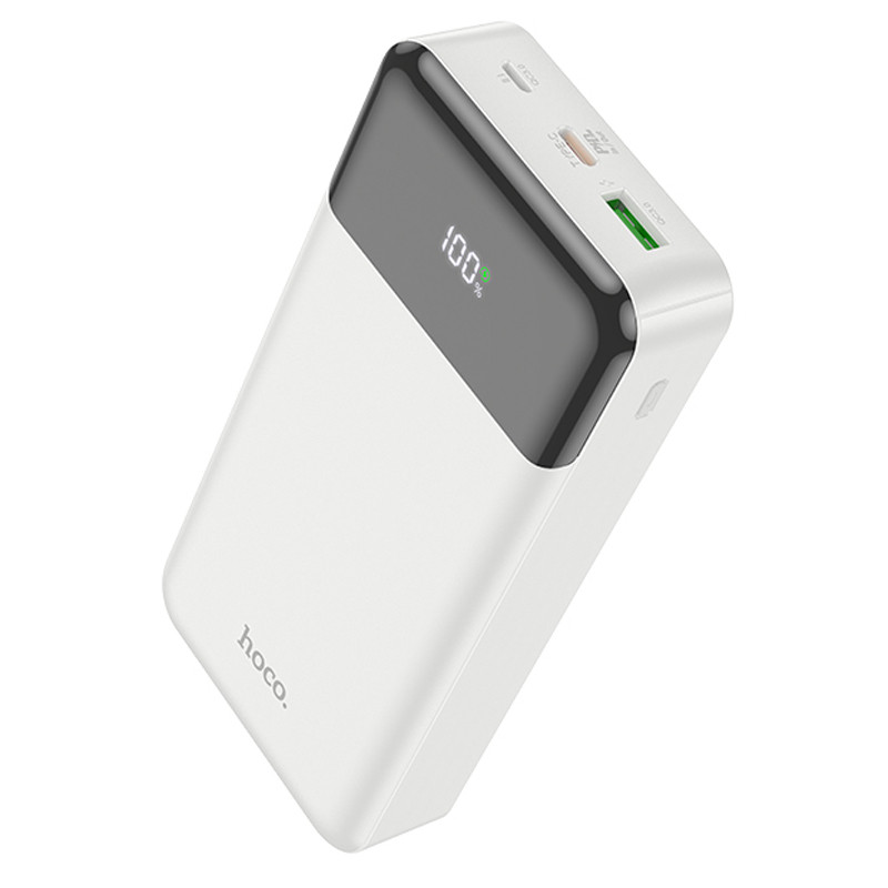 Портативное ЗУ Power Bank Hoco J102A Cool figure PD20W+QC3.0 20000 mAh (White)