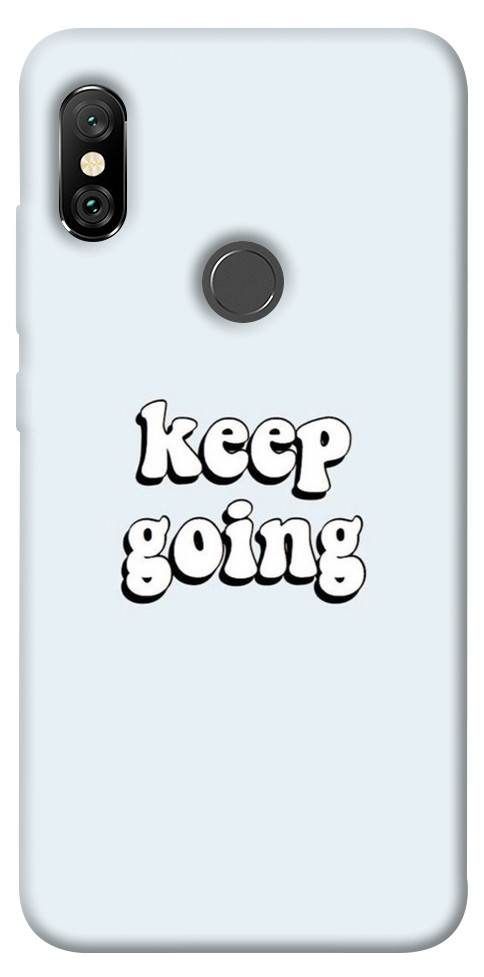 

Чехол Keep going для Xiaomi Redmi Note 6 Pro 1070077