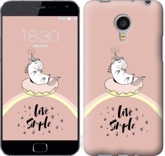 

Чехол Единорожка в пончике для Meizu MX4 PRO 719416