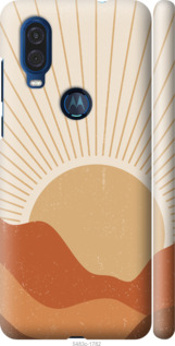 

Чехол Горы и солнце для Motorola One Vision 1435652