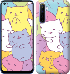 

Чехол Котики для Realme 6 922106
