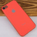 Фото TPU чехол Matte LOGO для Apple iPhone 7 / 8 (4.7") (Розовый  / Coral) на vchehle.ua