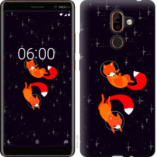

Чохол Лисички в космосі на Nokia 7 Plus 870554