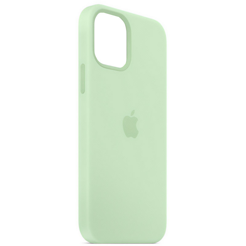 Фото Чохол Silicone Case Full Protective (AA) на Apple iPhone 15 (6.1") (Зелений / Pistachio) на vchehle.ua