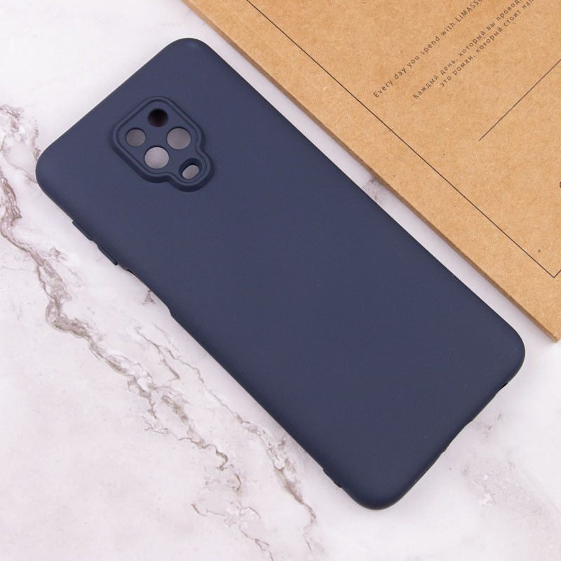 Чехол Silicone Cover Lakshmi Full Camera (AA) для Xiaomi Redmi Note 9s / Note 9 Pro / Note 9 Pro Max (Синий / Midnight Blue) в магазине vchehle.ua