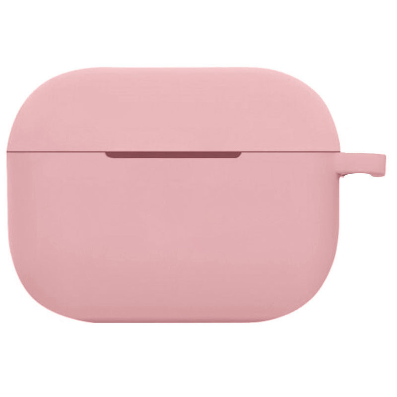 

Силиконовый футляр New с карабином для наушников Airpods Pro (Розовый / Light pink) 1185279