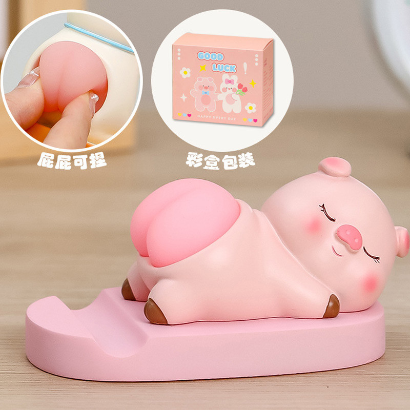 Купить Подставка для телефона Funny Animals (Piggy) на vchehle.ua