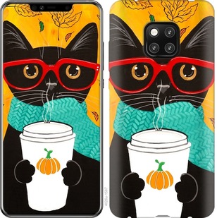 

Чохол Осінній кіт на Huawei Mate 20 Pro 669762