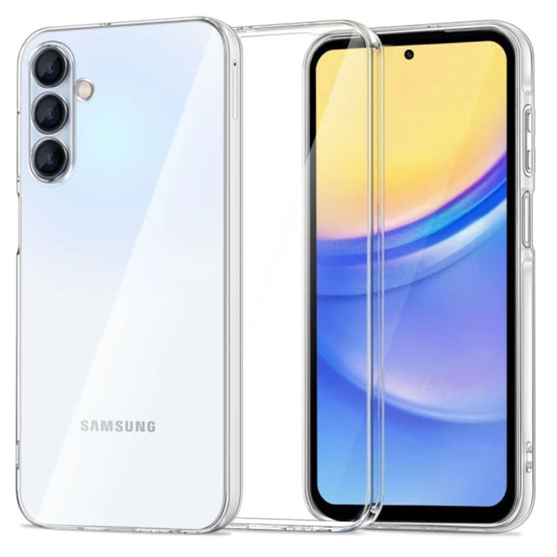 TPU чохол Epic Transparent 1,5mm Full Camera на Samsung Galaxy A34 5G (Безбарвний (прозорий))