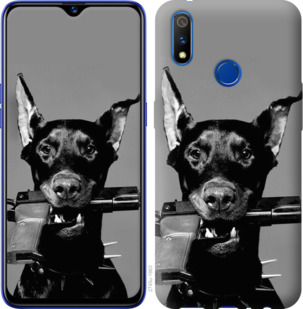 

Чохол Доберман на Realme 3 Pro 918609