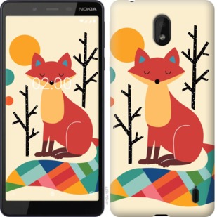 

Чехол Rainbow fox для Nokia 1 Plus 764296