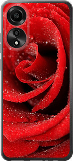 Чехол Красная роза для Oppo A78 4G
