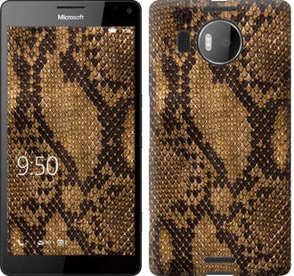 

Чохол Зміїна шкіра на Microsoft Lumia 950 XL Dual Sim 342217