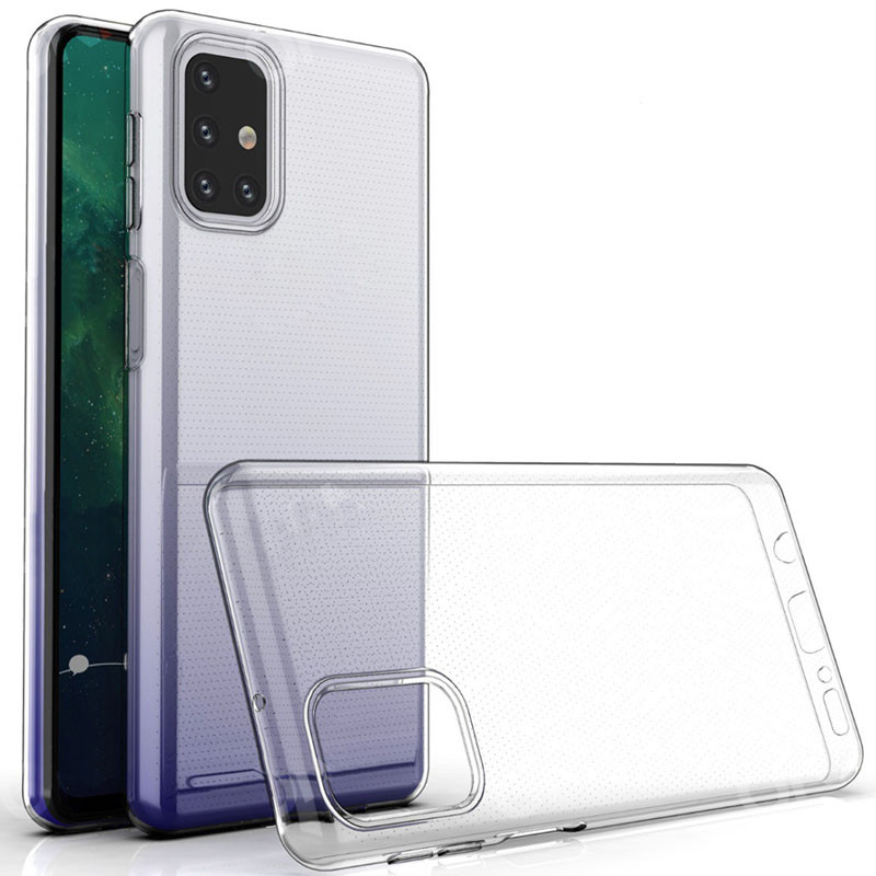 TPU чохол Epic Transparent 1,0mm на Samsung Galaxy M31s