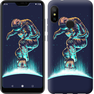 

Чехол Космонавт на скейтборде для Xiaomi Redmi 6 Pro 672611