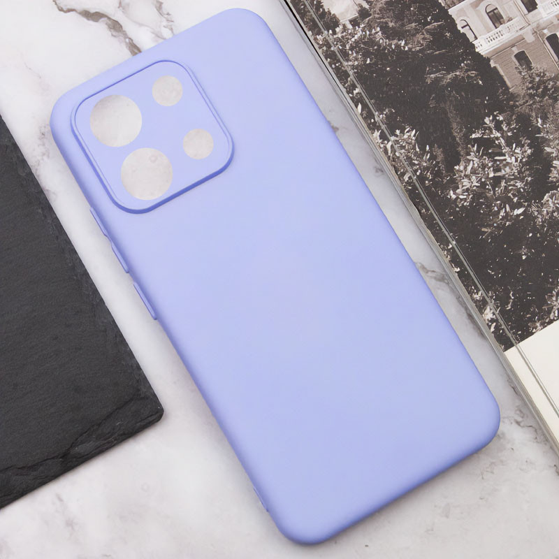 Чохол Silicone Cover Lakshmi Full Camera (AA) на Xiaomi Redmi Note 14S (Бузковий / Dasheen) в магазині vchehle.ua