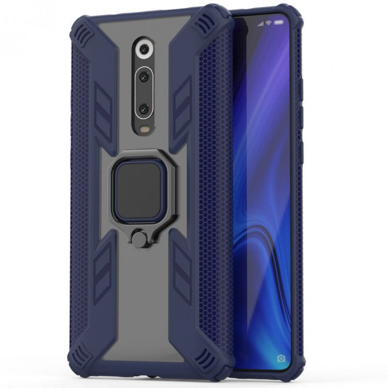 

Ударопрочный чехол Combo Ring for Magnet для Xiaomi Redmi K20 Pro (Синий) 746788
