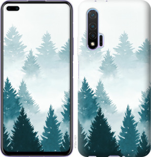 

Чехол Акварельные Елки для Huawei Nova 6 879415