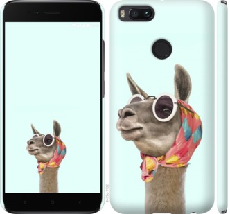

Чехол Модная лама для Xiaomi Mi A1 753299