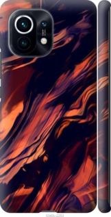

Чехол Черно-оранжевая абстракция для Xiaomi Mi 11 1404685