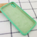 Фото Чохол Silicone Case Square Full Camera Protective (AA) для Apple iPhone X / XS (5.8") (Зелений / Spearmint) в маназині vchehle.ua